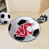 Washington State University Soccer Ball Rug - 27in. Diameter