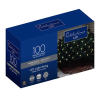 Celebrations LED Mini Warm White 100 ct Net Christmas Lights 6 ft.