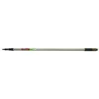 Wooster Sherlock Telescoping 4-8 ft. L X 1 in. D Aluminum Extension Pole Black/White