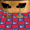 NHL - New York Rangers Team Carpet Tiles - 45 Sq Ft.