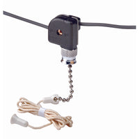 Leviton Black Nickel Pull Chain Switch