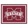 Mississippi State University 8ft. x 10 ft. Plush Area Rug