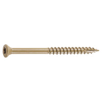 FastenMaster GuardDog No. 10 X 2-1/2 in. L Gold Phillips/Square Bugle Head Deck Screws 1750 pk