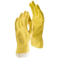 Libman 1322 Large Yellow All-Purpose Latex Gloves 2 Pairs