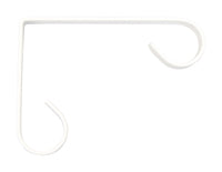 Panacea White Steel 4 in. H Sturdy Plant Hook 1 pk