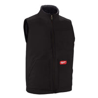 Milwaukee M Sleeveless Men's Mock Neck Work Vest Black