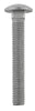 Hillman 1/2 in. X 3-1/2 in. L Hot Dipped Galvanized Steel Carriage Bolt 25 pk