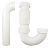 PlumbCraft 1-1/2 in. D X 12 in. L Plastic J-Bend