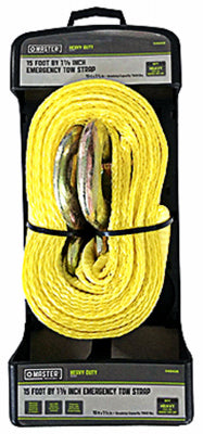 Keeper 2 in. W x 15 ft. L Yellow Tow Strap 5000 lb. 1 pk (Pack of 5)