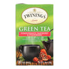 Twinings Tea - Tea Green Pomegranate Raspberry & Strawberry - Case of 6 - 20 BAG