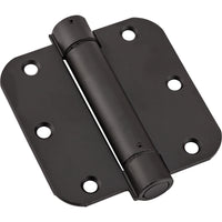 V522 3-1/2â€ Spring Hinges 1/pk - Oil Rubbed Bronze