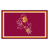 Arizona State University Sun Devils 4ft. X 6ft. Plush Area Rug