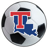 Louisiana Tech University Soccer Ball Rug - 27in. Diameter