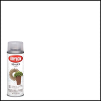 Krylon DIY Series Satin Clear Seal Spray Coating 6 oz (Pack of 6)