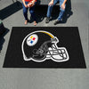 NFL - Pittsburgh Steelers Helmet Rug - 5ft. x 8ft.