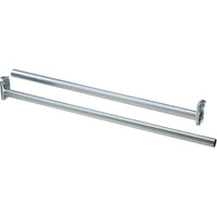 DPV209 30" - 48" Adjustable Closet Rod - Bright Zinc