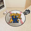 University of Kentucky Wildcats Baseball Rug - 27in. Diameter