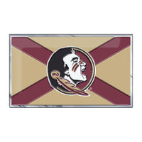 Florida State University State Flag Aluminum Emblem