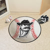 New Mexico State University Baseball Rug - 27in. Diameter