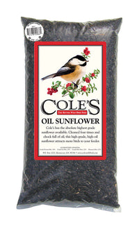 Cole's Assorted Species Black Oil Sunflower Wild Bird Food 8 lb