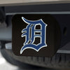 MLB - Detroit Tigers Black Metal Hitch Cover - 3D Color Emblem