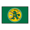 MLB - Oakland Athletics Retro Collection Rug - 19in. x 30in. - (1981)