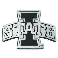 Iowa State University 3D Chromed Metal Emblem