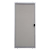 Precision 80 in. H X 30 in. W Breezeway Gray Steel Adjustable Sliding Screen Door