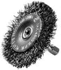 Century Drill & Tool 2-1/2 in.   Crimped Wire Wheel Brush Steel 4500 rpm (Pack of 2)