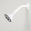 Waxman Consumer Group 8333500 3.5 White Serene 3-Spray Fixed Shower Head