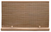 Radiance Vinyl Rollup Shade 48 in. W X 72 in. H Bamboo Cordless