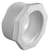 Charlotte Pipe Schedule 40 2 in. MPT X 1 in. D FPT PVC Reducing Bushing 1 pk