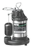 Wayne Stainless Steel 10A 120V 3/4 HP 5673 GPH Vertical Float Switch AC Submersible Sump Pump