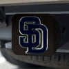 MLB - San Diego Padres Black Metal Hitch Cover - 3D Color Emblem