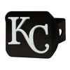 MLB - Kansas City Royals Black Metal Hitch Cover