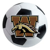 Western Michigan University Soccer Ball Rug - 27in. Diameter