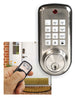 Ultra Security Satin Nickel Metal Electronic Deadbolt