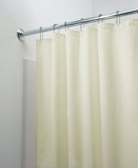 InterDesign 72 in. H x 72 in. W Sand Solid Shower Curtain Liner Polyester (Pack of 4)