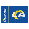 NFL - Los Angeles Rams Uniform Rug - 19in. x 30in.