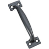 National Hardware 6-1/2 in. L Black Steel Door Pull