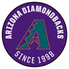 MLB - Arizona Diamondbacks Retro Collection Roundel Rug - 27in. Diameter - (1998)