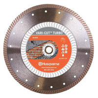 Husqvarna Vari-Cut Turbo 7 in. Dia. x 5/8 and 7/8 in. Diamond Saw Blade