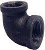 STZ Industries 3/4 in. FIP each X 1/2 in. D FIP Black Malleable Iron 90 degree Reducing Elbow