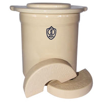 Ohio Stoneware Crock Set 1 gal 3 pc