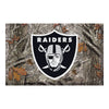 NFL - Las Vegas Raiders Camo Rubber Scraper Door Mat