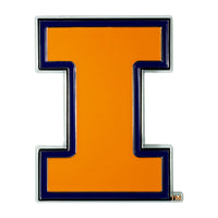 University of Illinois 3D Color Metal Emblem