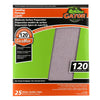 Gator CeraMax 11 in. L x 9 in. W 120 Grit Ceramic Sandpaper 1 pk (Pack of 25)