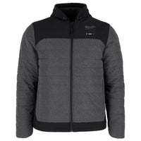 Milwaukee Tool S Unisex Heated Jacket Kit Gray