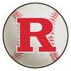 Rutgers University Baseball Rug - 27in. Diameter