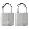 Master Lock Fortress 5.56 in. H X 3/4 in. W Aluminum 3-Pin Tumbler Padlock Keyed Alike